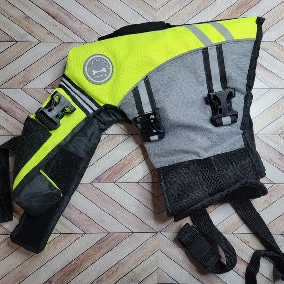 Vivaglory Small Dog Life Vest with Handle - Picture 5 of 5